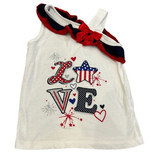No brand patriotic 4 t top good condition
